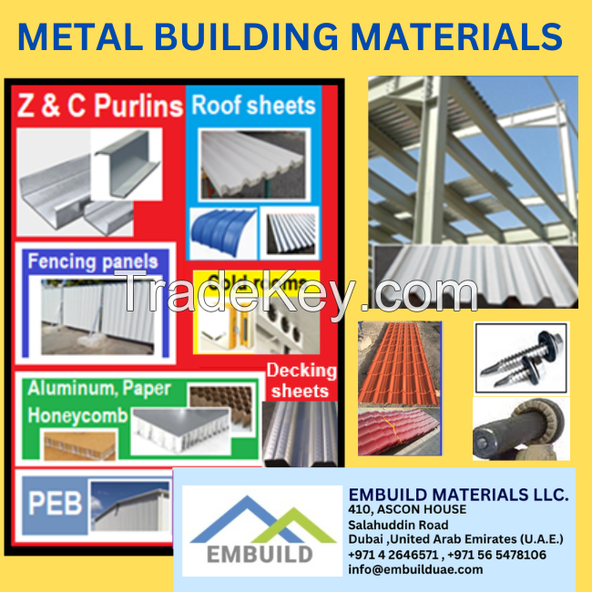 Z Purlins / C Purlins / Cold formed purlins