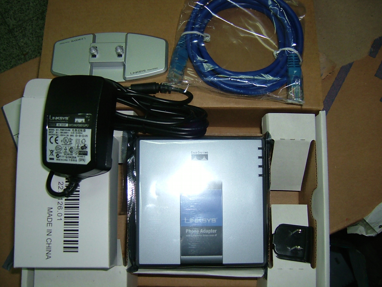 Linksys PAP2NA (UNLOCKED FOREVER)