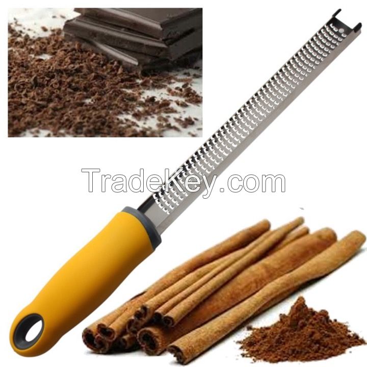 supper material cheese zester microplane grater lemon zester use for Citrus Hard Ginger Cinnamon Nutmeg Chocolate Vegetable & Spices