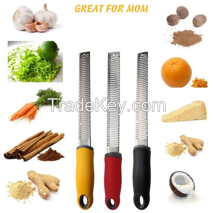 supper material cheese zester microplane grater lemon zester use for Citrus Hard Ginger Cinnamon Nutmeg Chocolate Vegetable & Spices