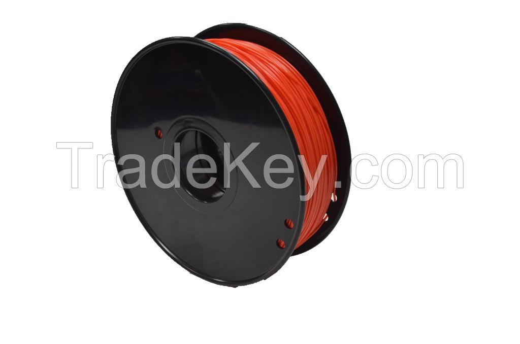 1.75mm 3mm Red 3D Printer ABS Filament Rubber Comsumables Material