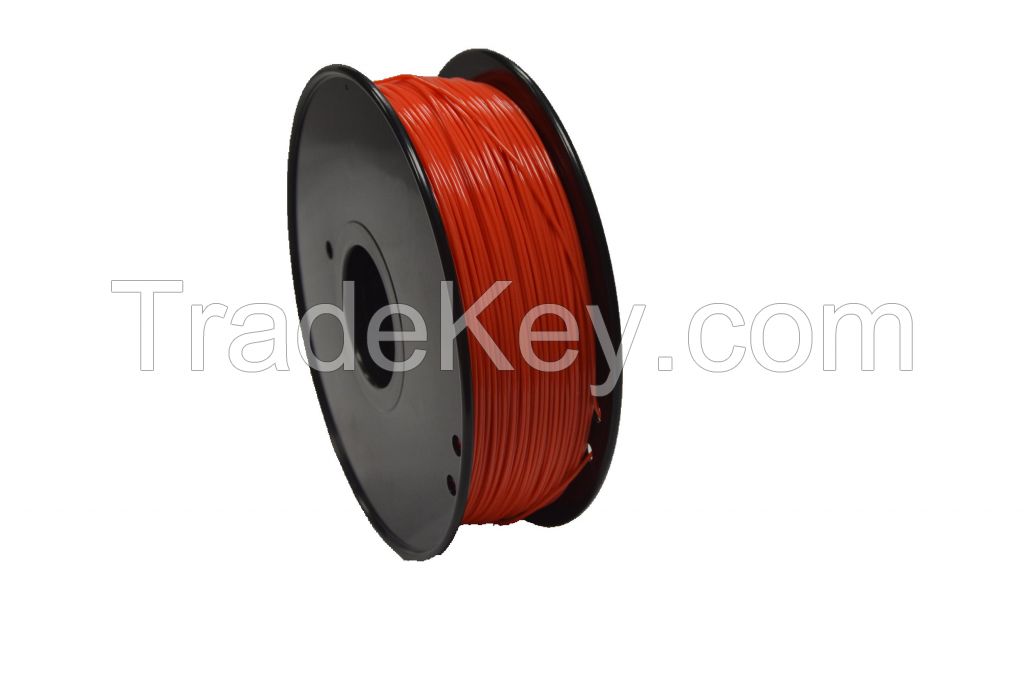 1.75mm 3mm Red 3D Printer ABS Filament Rubber Comsumables Material