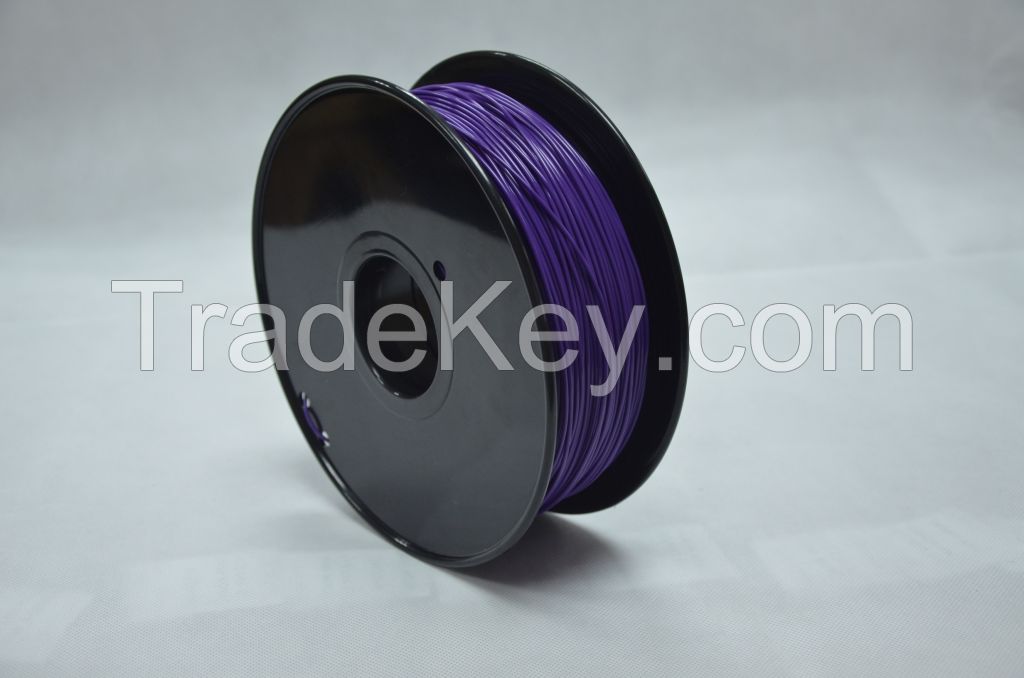 3D Printer Filament PLA 1.75/3.0mm Purple13282 Rubber Plastic Consumables Material