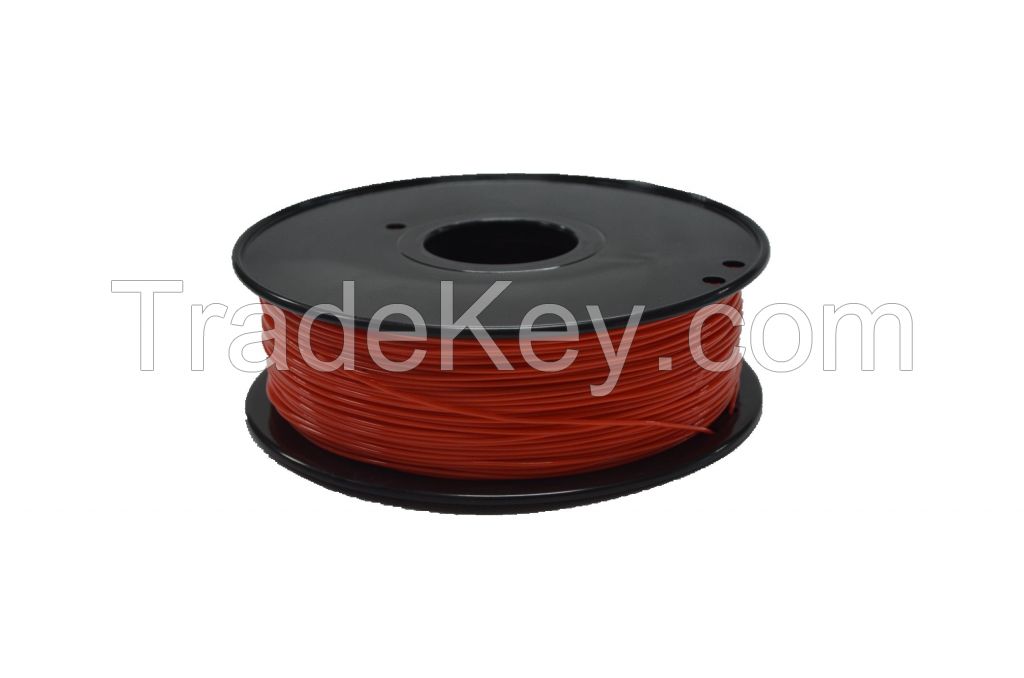 1.75mm 3mm Red 3D Printer ABS Filament Rubber Comsumables Material
