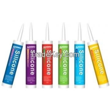 GP silicone sealant/ siicone adhesivOne component acetic general purpose silicone sealant for application glass &amp; aluminume manufacturer price