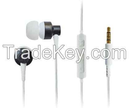 Ebony Wood Earphone