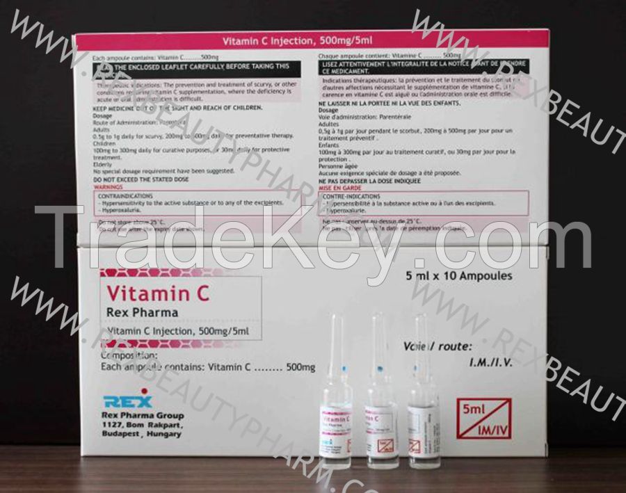 Vitamin C injection for skin whitening&amp;amp;anti-aging