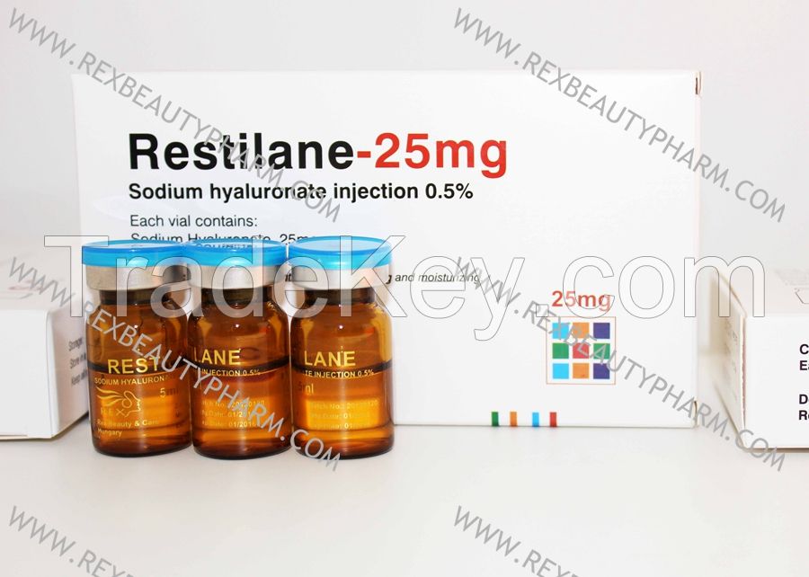 Sodium hyaluronate injection for skin care