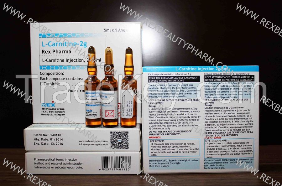 L-carnitine injection for body slimming