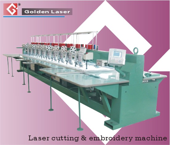laser embroidery machine