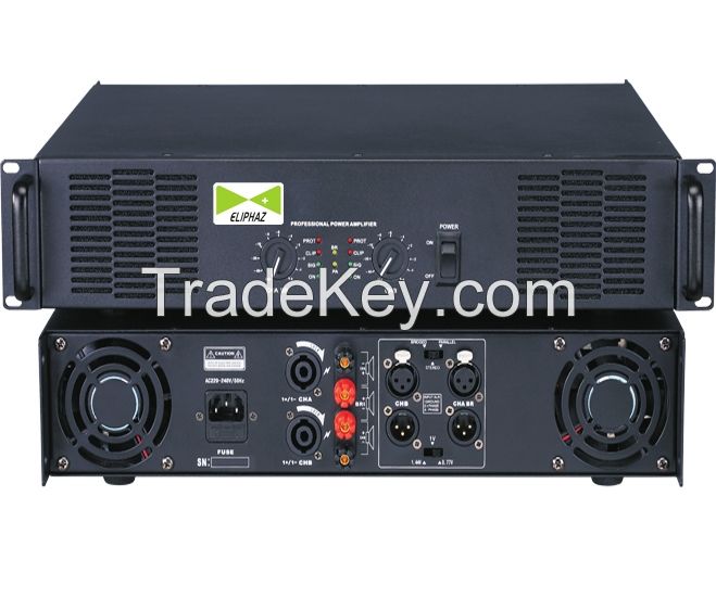 High quality sound professional high power amplifier