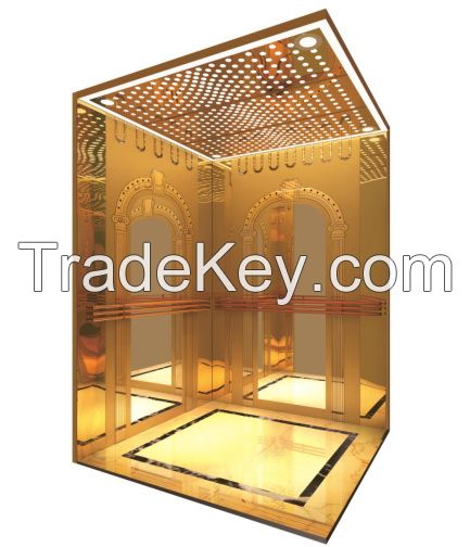 Export high quality small or non machine room passenger elevator