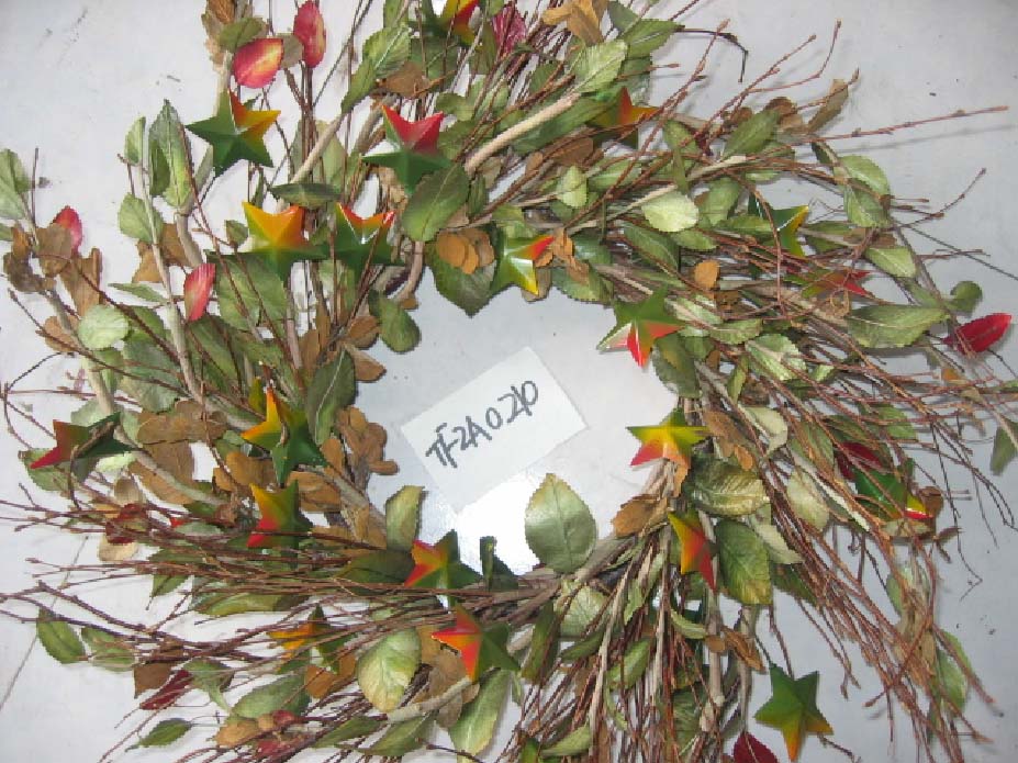 Green Star Wreath 20" (2a0210)