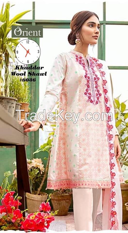 Khaddar stitched unstitched 3pc suits at wholesale price by Sofarahino