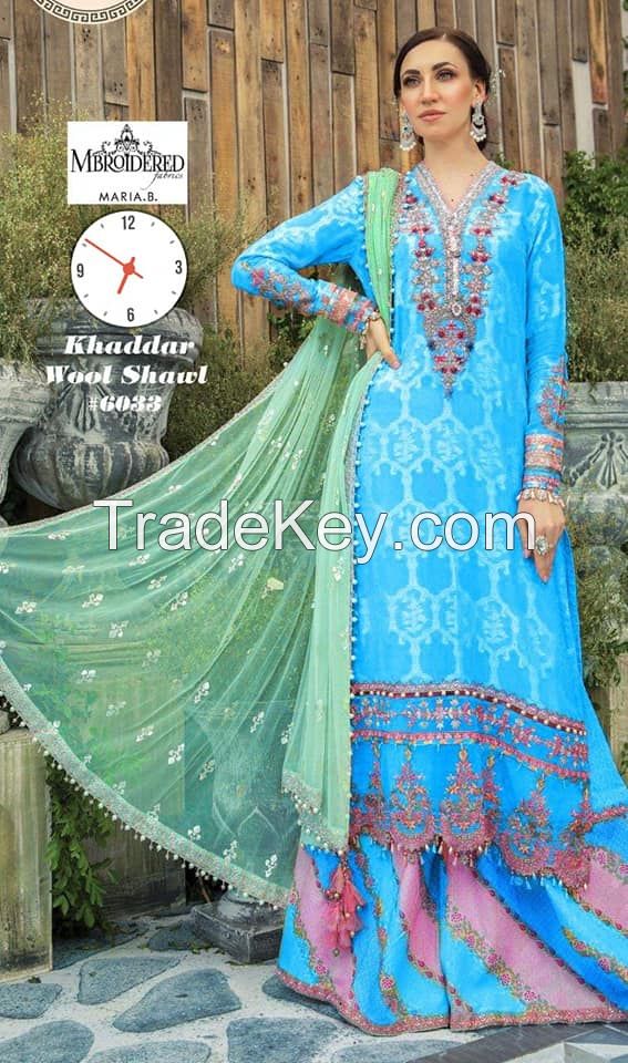 Khaddar stitched unstitched 3pc suits at wholesale price by Sofarahino