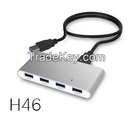 Matricx 4 Port USB 3.0 HUB With 12V/2A Power Adapter