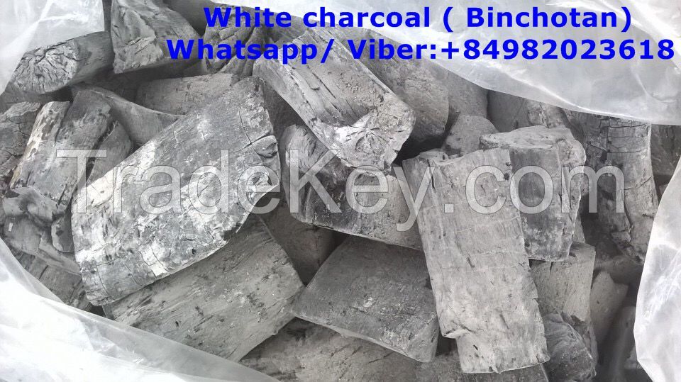 High quality longan white charcoal ( Binchotan charcoal)