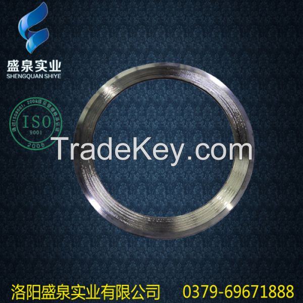 Stainless steel PTFE metal spiral wound gasket