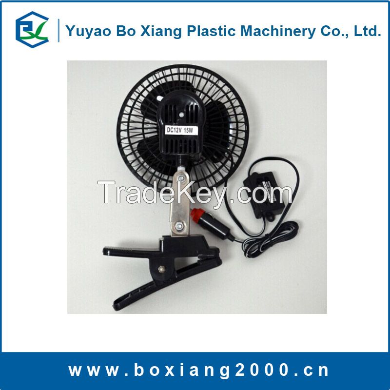 6 inch Oscillating with fast-slow switch car fan with clip