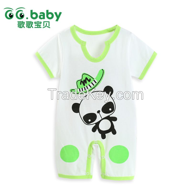 Baby Unisex Rompers Wholesale Baby Boy &amp;amp; Girls Rompers Infant Cotton Romper Baby Jumpsuit For Newborn Baby Boy Clothing