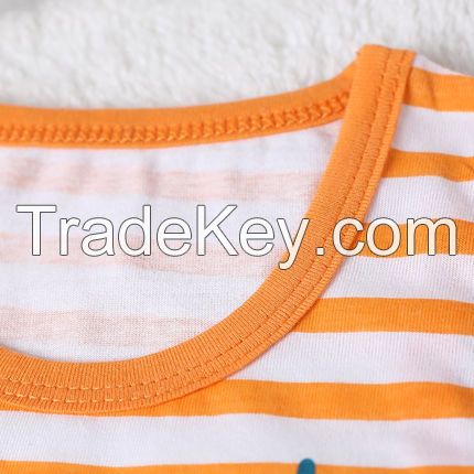 Baby Boys Clothing Set Summer Fashion Striped Cubs 100% Cotton 0-3 year Baby Girl Boy Clothes Set 2 Pieces