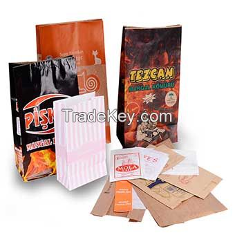 Block bottom SOS paper bags