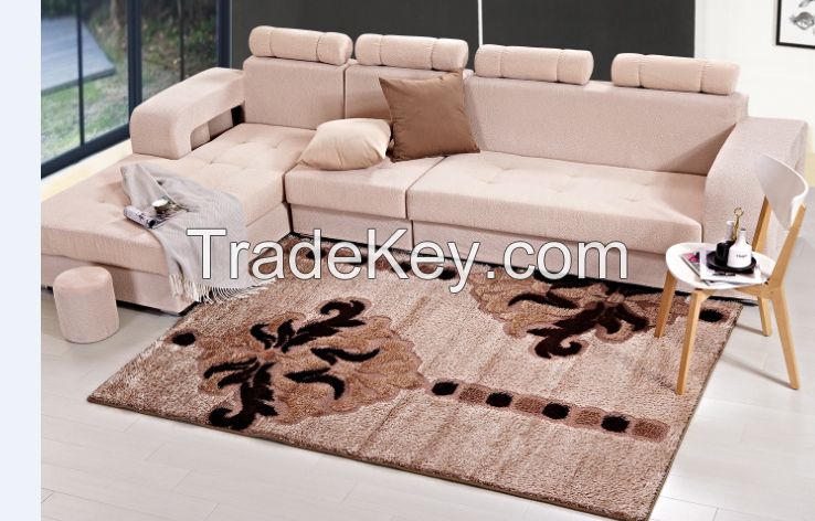 Home heater far infrared shaggy electric heated carpets