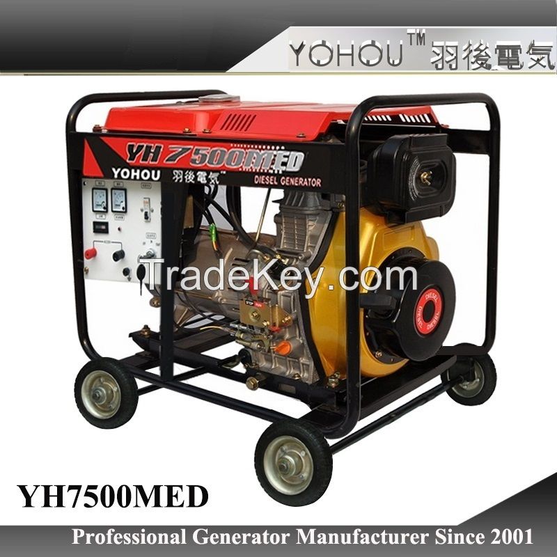 5kw 7kw 8kw 10kw 12kw diesel generator / diesel genset By Chongqing Zhiren  Electric Equipment Co.