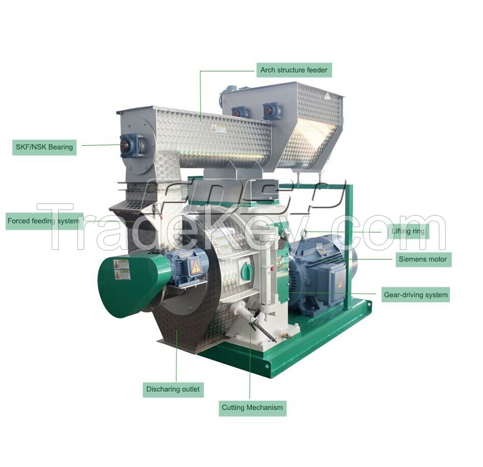biomass wood pellet making machine with low price