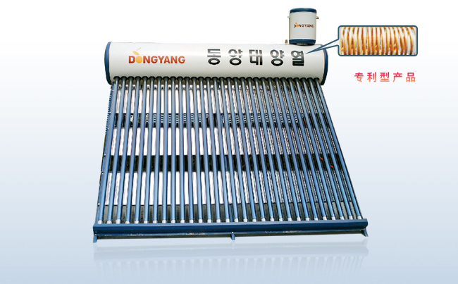Integrated and pressurzied solar water heater