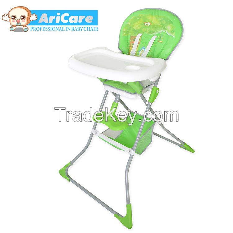 Mutil-functional adjustable baby high chair with european standard
