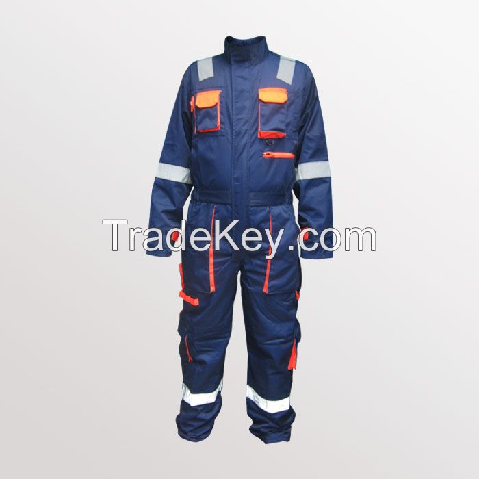 Safety Coverall Workwear 100% Cotton Prime Captain Brand