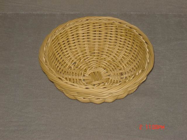 archaized rattan basket