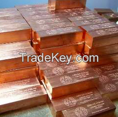 copper ingots pure copper ingot 99.999%