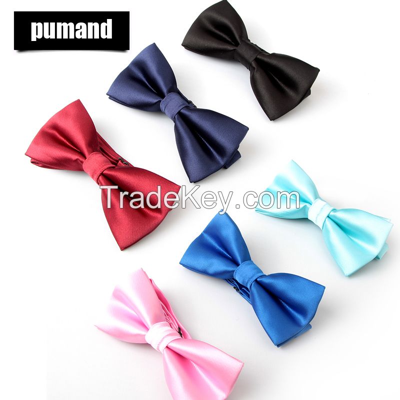 fashion 100% polyester bow tie