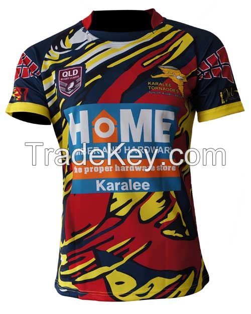 Custom Sublimated Performnce Rugby Jersey