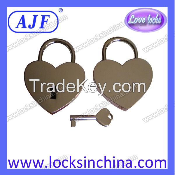 AJF heart shaped Love Padlock - Top quality Lovelock, Gift