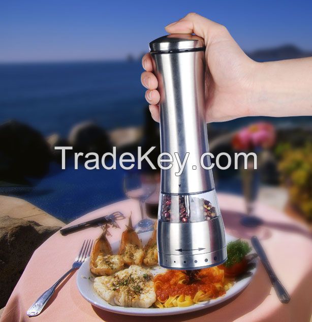 Hot sale electric  pepper&salt mill