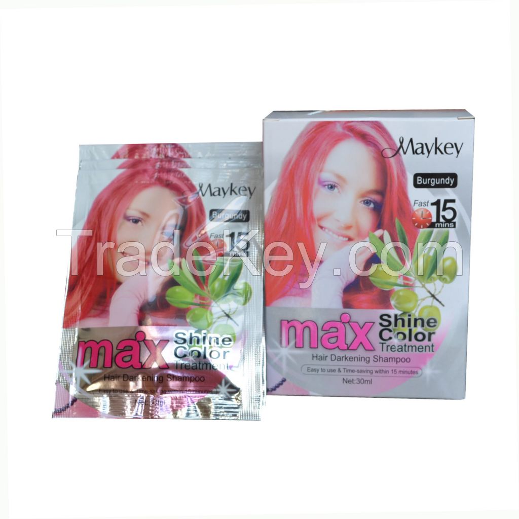 Maykey max black hair shampoo 30ml