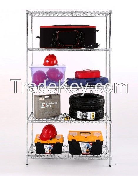 5 Layers Chrome Wire Shelving Storage Rack/Holder OW-WD02