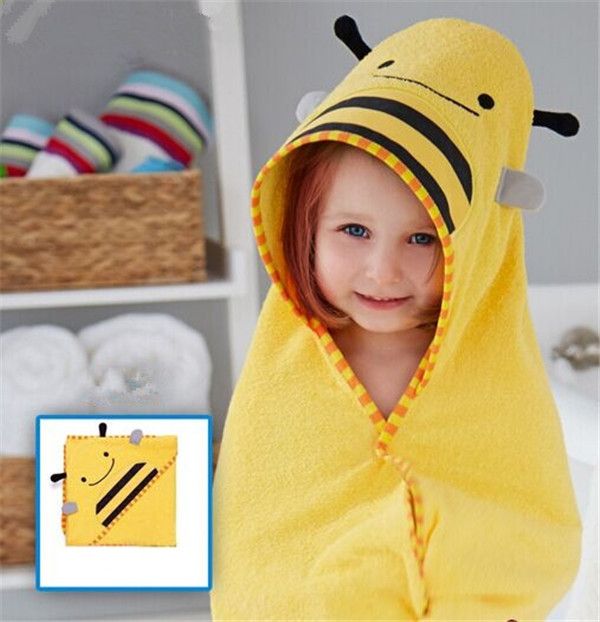 100% Cotton Kids Hooded Beach Towels