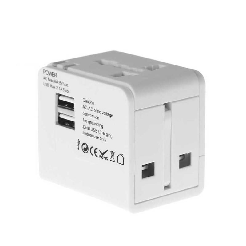 Mobile Phone Travel Adapter Power Adapter Electric Plugs Sockets Adapter Converter USB Travel Plug Charger Converter