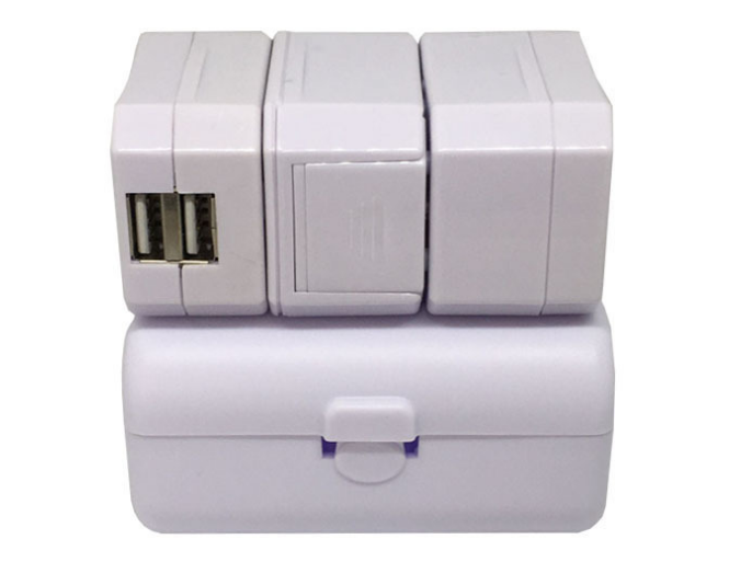 Four-in-one travel adapter with usb power port Multifunctional Universal USB Charger Outdoor Travel Wall Charger