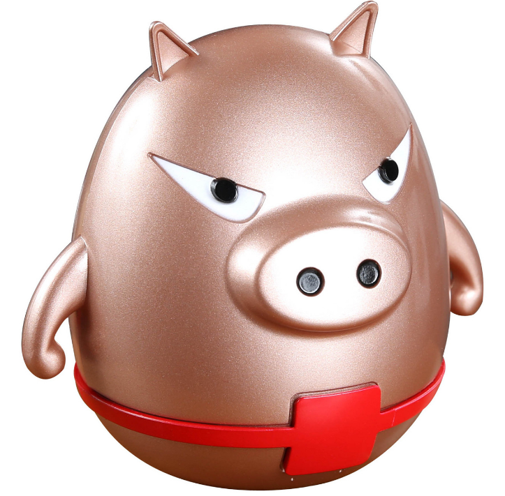 Pig Man Bluetooth Speaker Power Bank 7800mAh Backup Battery Charger for Mobile Phone