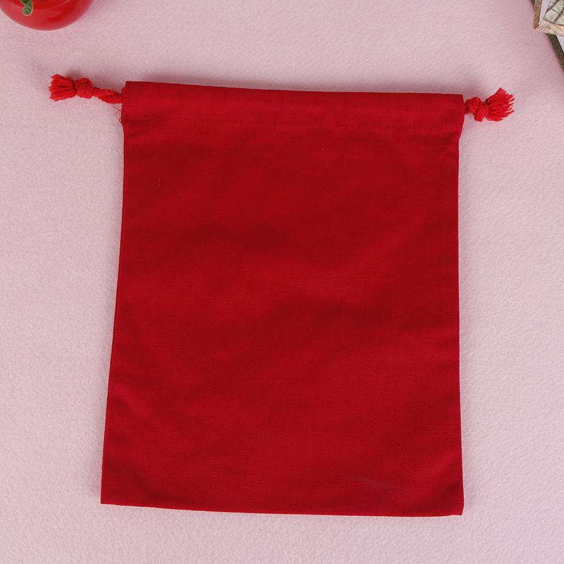 Promotional Screen Printed Cotton Drawstring Pouch Bag