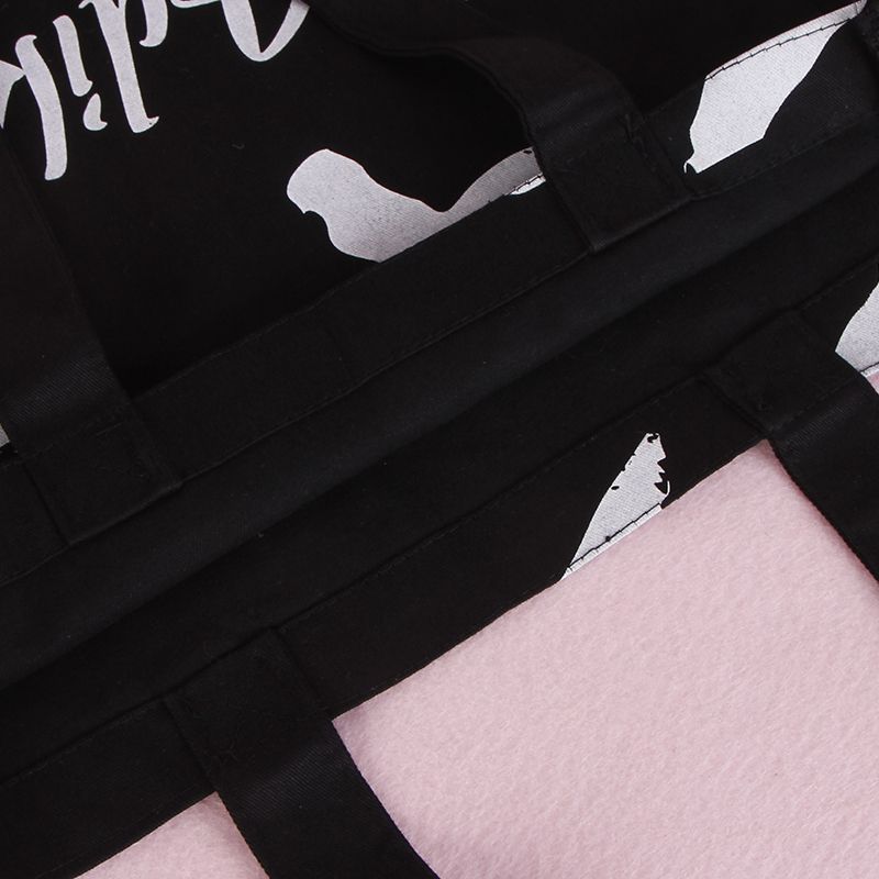 Customized Reusable Tote Cotton Handle Bag with Logo Printing