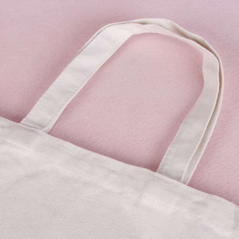 Plain Handle Calico Cotton Bag Shopping Bag