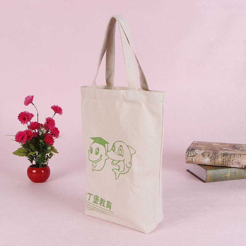 Promotional ECO Friendly Handled Organic Cotton Bag Tote Bag