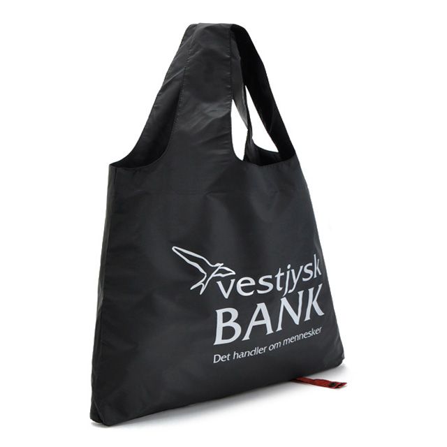 Professional OEM Cheap Polyester Folding Grocery Bag with Snap