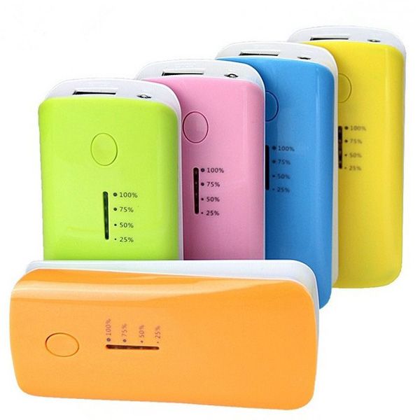 Fish Mouth Power Bank with LED Light Battery Charger 5200mAh